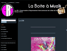 Tablet Screenshot of laboitamuzik.fr